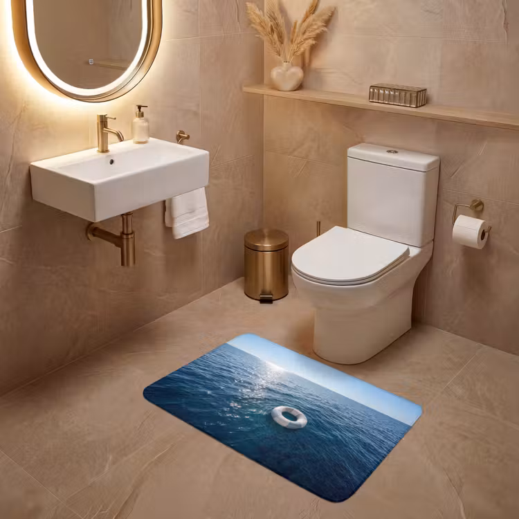 Oceaan - Zwemband - Horizon WCmat middel -sfeer3