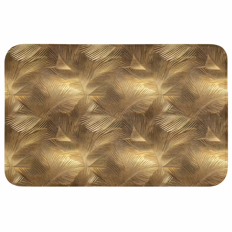 Palm - Waaier - Goud WCmat middel 1009 -3d