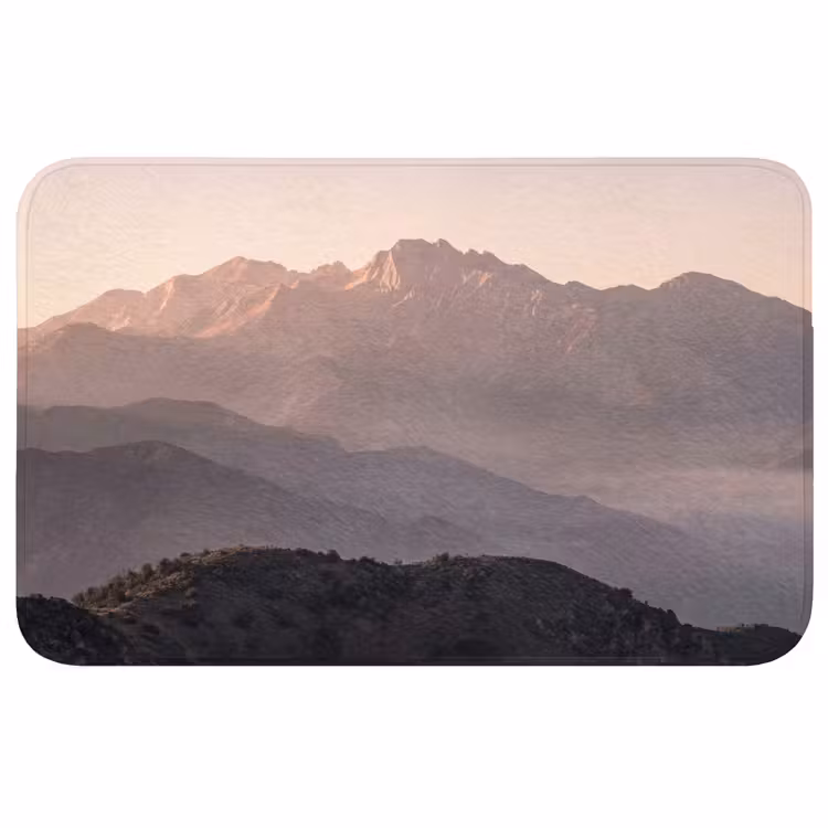 Panorama - Landschap - Bergen WCmat middel -3d