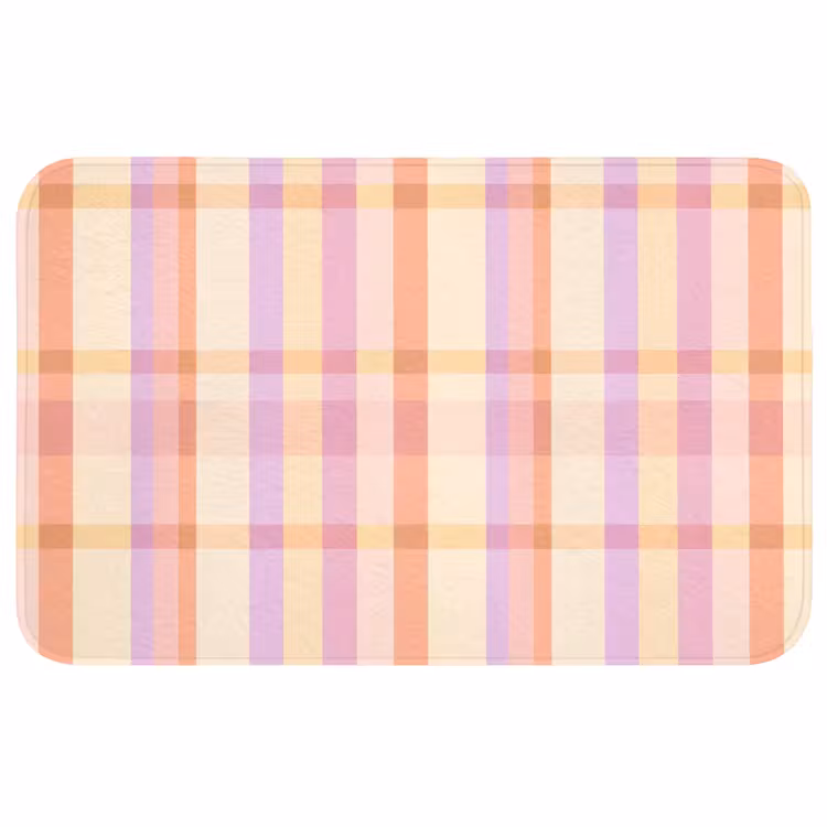 Pastel - uitpatroon - Geometrisch WCmat middel 1009 -3d
