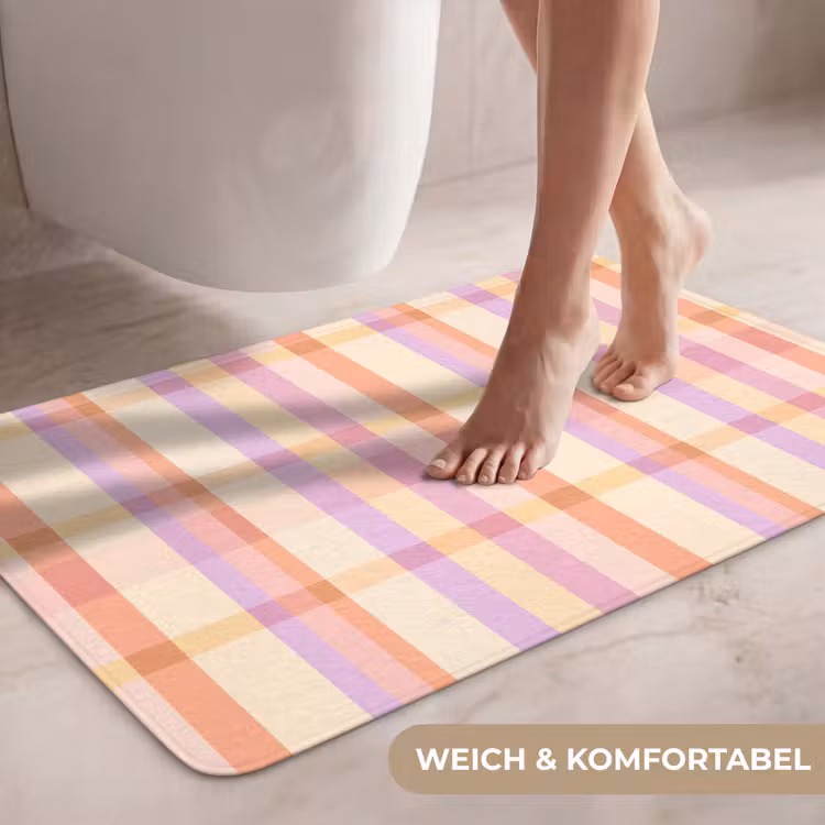 Pastel - uitpatroon - Geometrisch WCmat middel 1009 -USP_ZachtDE