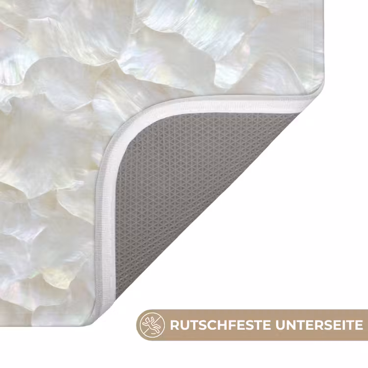 Parelmoerglans - Wit - Schelp WCmat middel 1009 -USP_AntislipDE