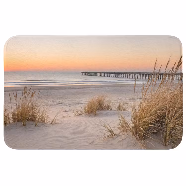Pier - Zonsondergang - Strand WCmat middel -3d