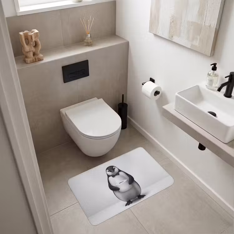 Pinguïn - WC rol - Wit WCmat middel -sfeer1