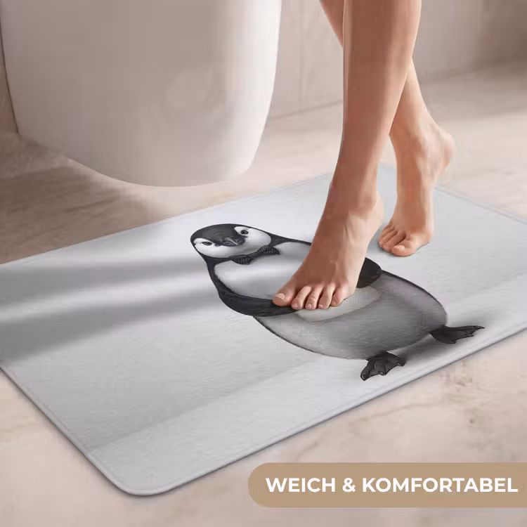 Pinguïn - WC rol - Wit WCmat middel -USP_ZachtDE