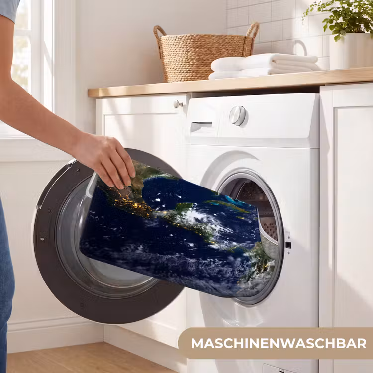 WC Vorleger - Planet – Weltraum – Kosmos - Planeet - Ruimte - Kosmos WCmat U-uitsnede middel