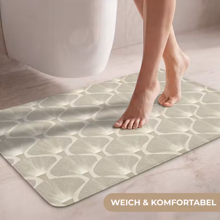 Paneel - Ginkgo - Zand WCmat middel 1009 -USP_ZachtDE