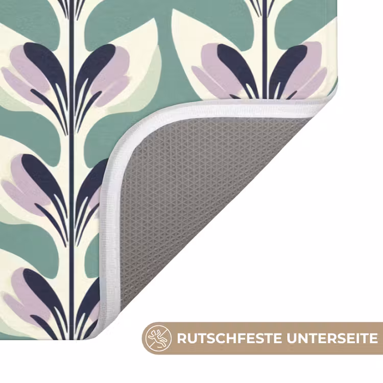 Retro - Modern - Groen WCmat middel 1009 -USP_AntislipDE
