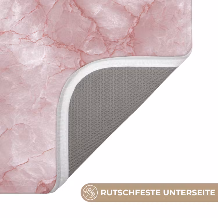 Roze - Kwartsmarmer - Aders WCmat middel 1009 -USP_AntislipDE