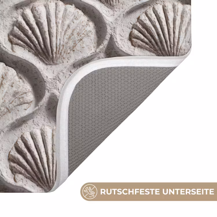 Zand - Schelpenvorm - Grijs WCmat middel 1009 -USP_AntislipDE