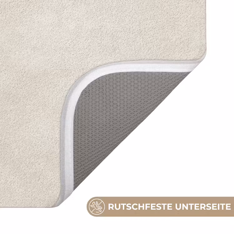 Zandkleurig - Modern - Egaal WCmat middel 1009 -USP_AntislipDE