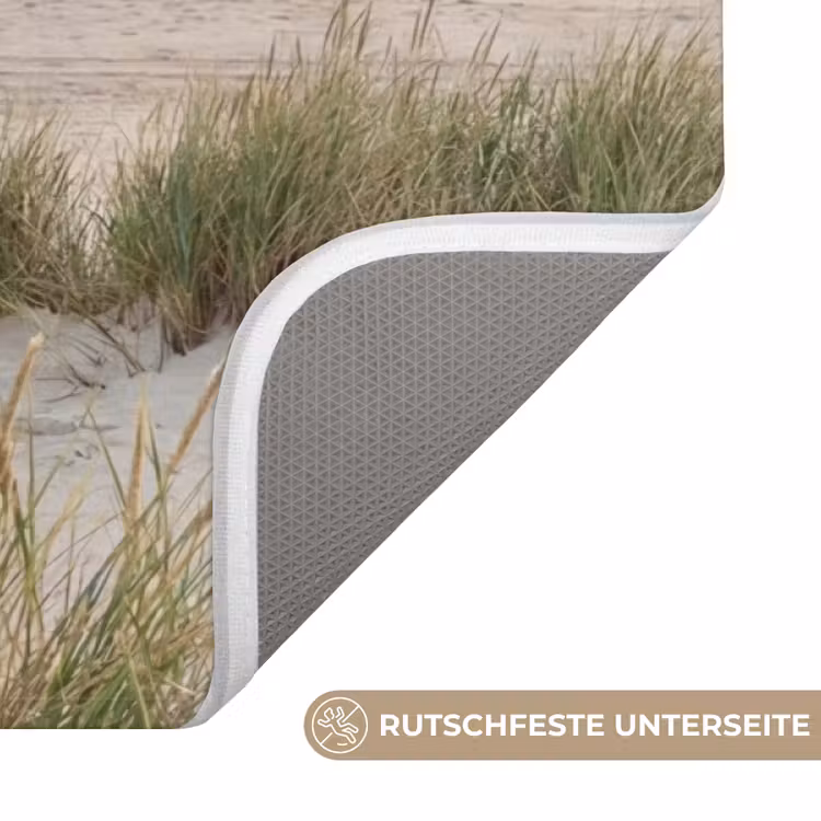 Zandstrand - Bewolkt - Duinen WCmat middel -USP_AntislipDE