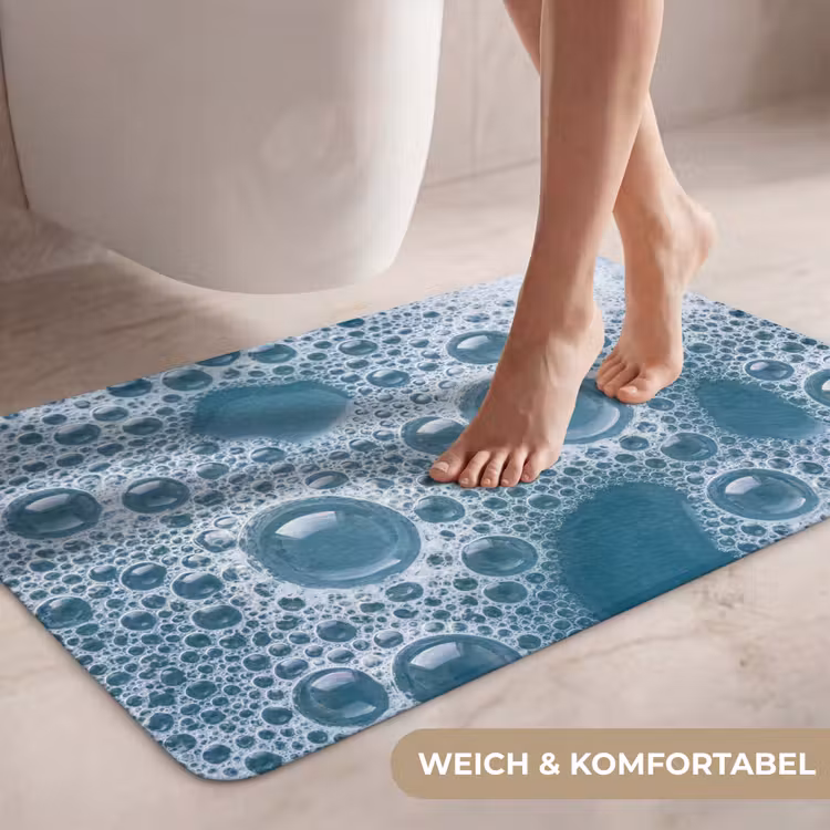 Schuim - Water - Textuur WCmat middel -USP_ZachtDE