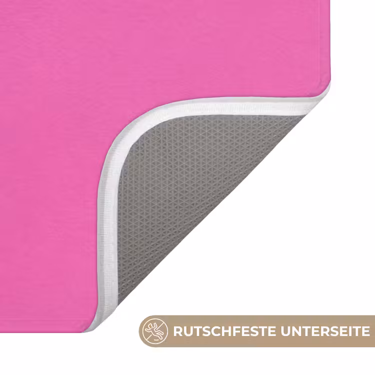 Smiley - Vrolijk - Roze WCmat middel -USP_AntislipDE