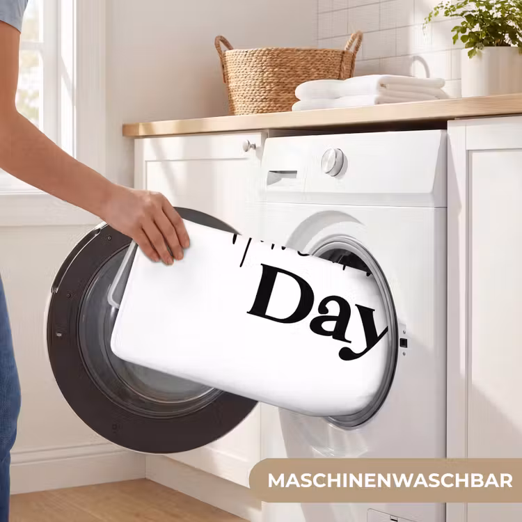 Spreuken - Have a nice day - Wit - Quote WCmat middel -USP_WasbaarDE
