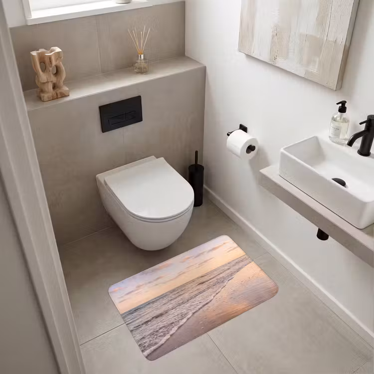 Strand - Branding - Wolken WCmat middel -sfeer1