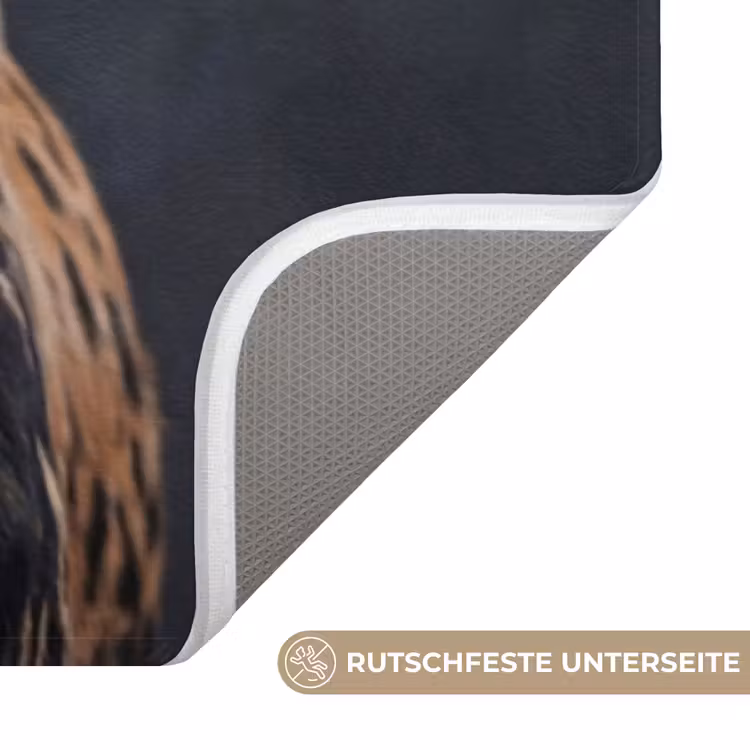 Stier - Kleurrijk - Hoorns WCmat middel -USP_AntislipDE