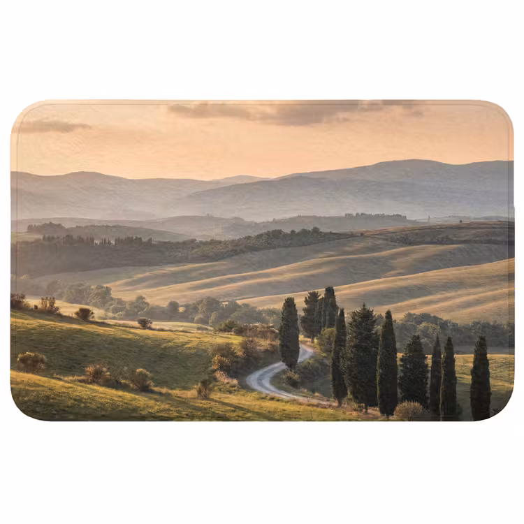 Toscaans - Landschap - Heuvels WCmat middel -3d