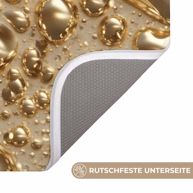 Druppels - Organisch - Goud WCmat middel 1009 -USP_AntislipDE