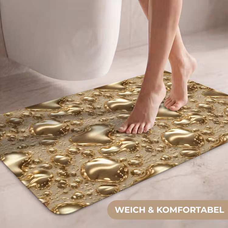 Druppels - Organisch - Goud WCmat middel 1009 -USP_ZachtDE