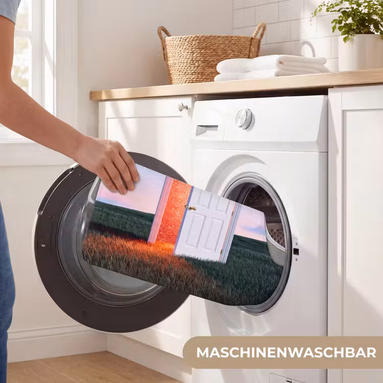 WC Vorleger - Tür – Fantasie – Raum - Deur - Fantasie - Ruimte WCmat U-uitsnede middel