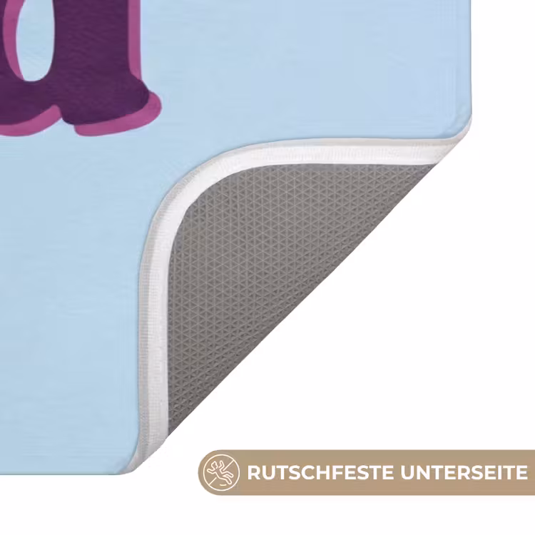 Speels - Boodschap - Blauw WCmat middel -USP_AntislipDE