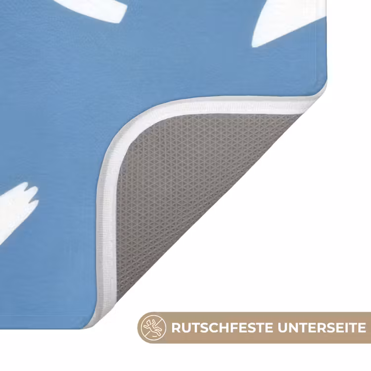Vogels - Wit - Patroon WCmat middel -USP_AntislipDE