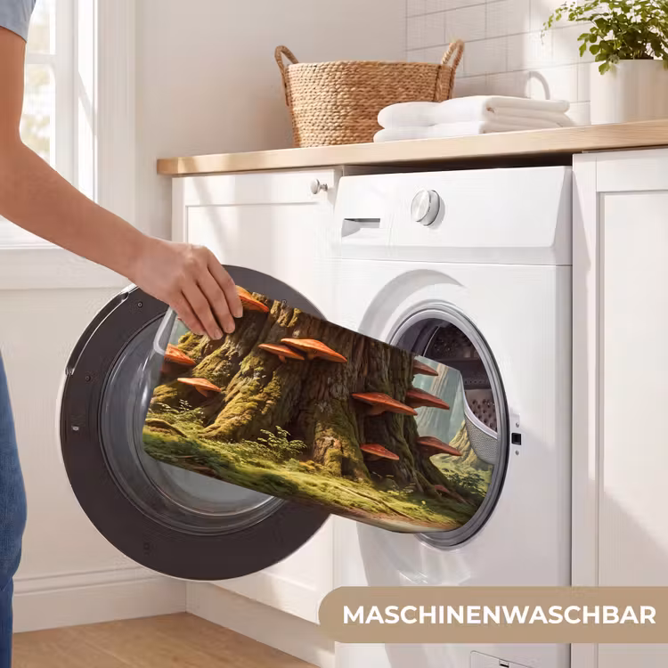 WC Vorleger - Wald – Bäume – Natur - Bos - Bomen - Natuur WCmat U-uitsnede middel