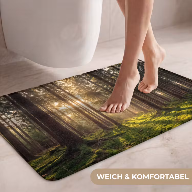 Bos - Gras - Zonlicht WCmat middel -USP_ZachtDE