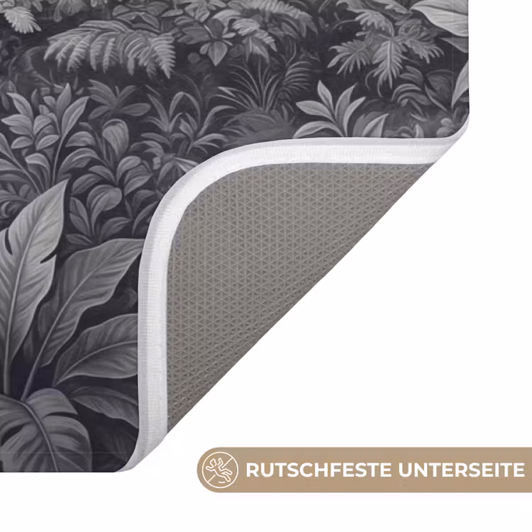 Bos - Hert - Zwart - Wit WCmat middel -USP_AntislipDE