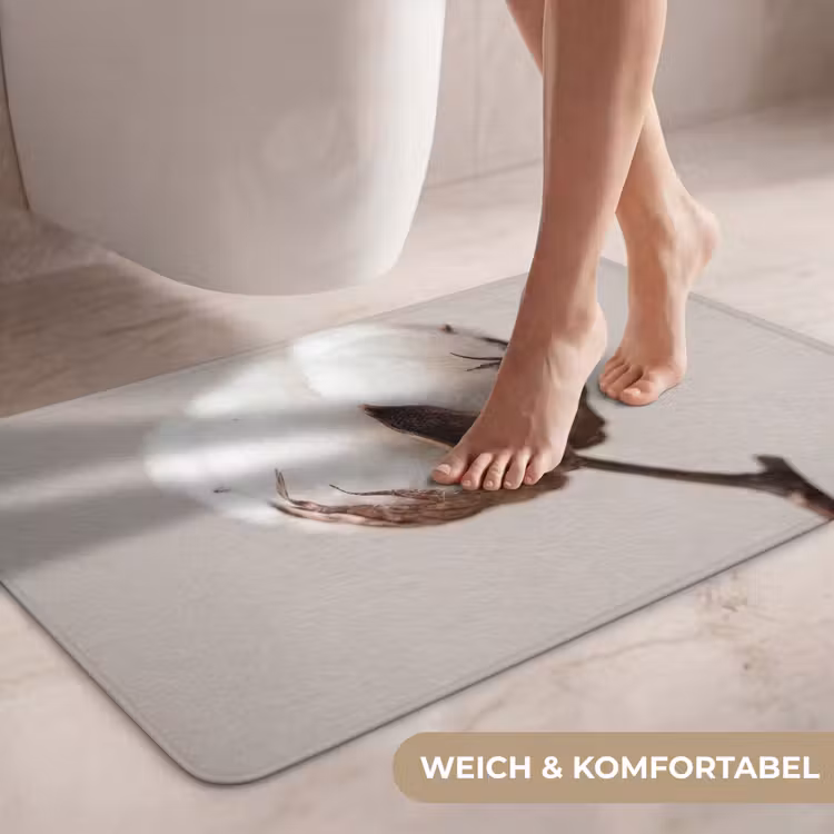 Katoenbol - Minimalistisch - Wit WCmat middel -USP_ZachtDE