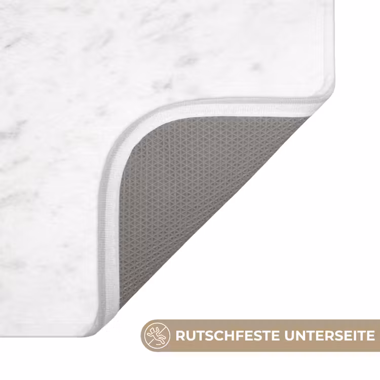 Wit - Marmer - Grijze aders WCmat middel 1009 -USP_AntislipDE