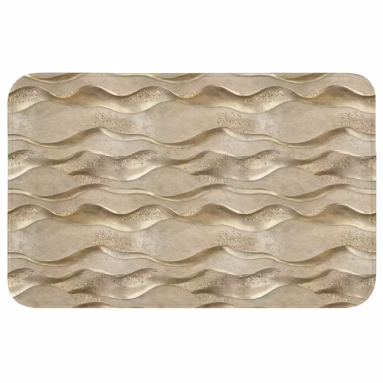 Golven - Patroon - Goud WCmat middel 1009 -3d