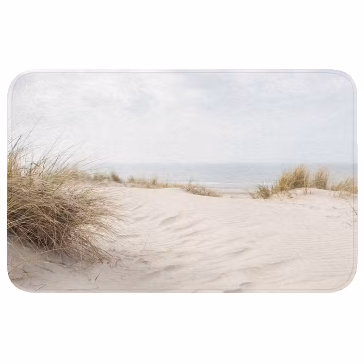 Wolken - Duinlandschap - Zand WCmat middel -3d