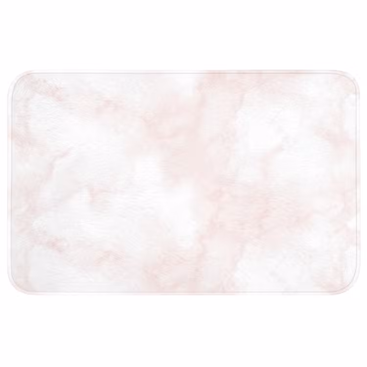Wolkenstructuur - Roze - Marmer WCmat middel 1009 -3d