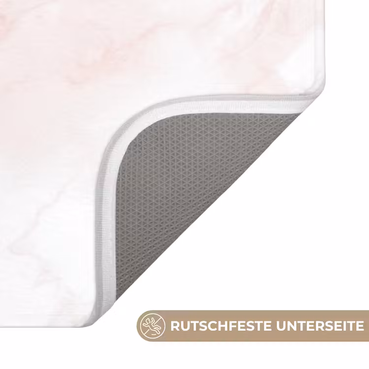 Wolkenstructuur - Roze - Marmer WCmat middel 1009 -USP_AntislipDE