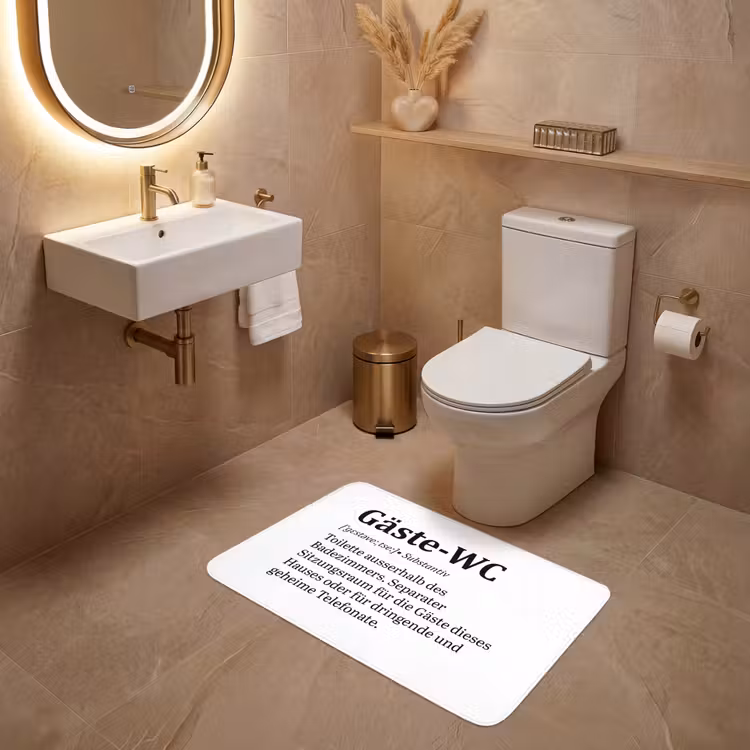 Quote - Definitie - Gäste-wc - Wit WCmat middel -sfeer3