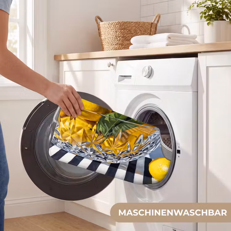 WC Vorleger - Zitronen – Obst – Gelb - Citroenen - Fruit - Geel WCmat U-uitsnede middel