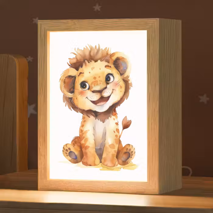 Nachtlicht Kinder - Löwe - Tierbaby