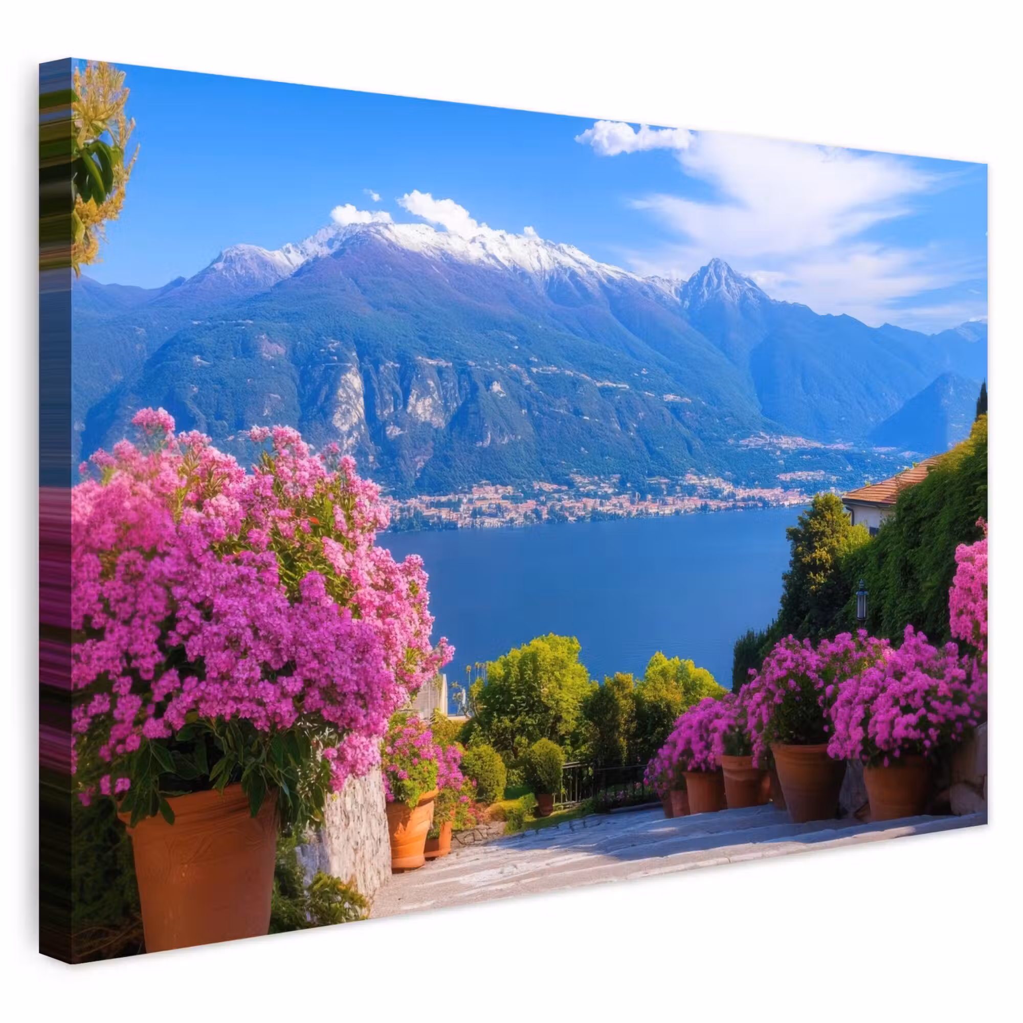 Outdoor Leinwand - Comer See - Italien - Landschaft