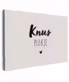 Knus plekje - Quotes - Tekst - Thuis Tuinposter op houten frame 2 cm dik klein -3d