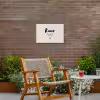 Knus plekje - Quotes - Tekst - Thuis Tuinposter op houten frame 2 cm dik klein -sfeer3