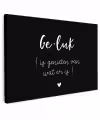Geluk definitie - Quotes - Geluk is genieten van wat er is - Woordenboek - Tekst Tuinposter op houten frame 2 cm dik klein -3d