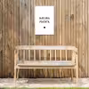 Hakuna matata - Quotes - Spreuken Tuinposter op houten frame 2 cm dik klein -sfeer4