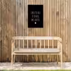 Van jou wil ik er nog wel eentje - Quotes - Spreuken Tuinposter op houten frame 2 cm dik klein -sfeer4