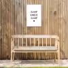 Slaap kindje slaap - Spreuken - Quotes Tuinposter op houten frame 2 cm dik klein -sfeer4