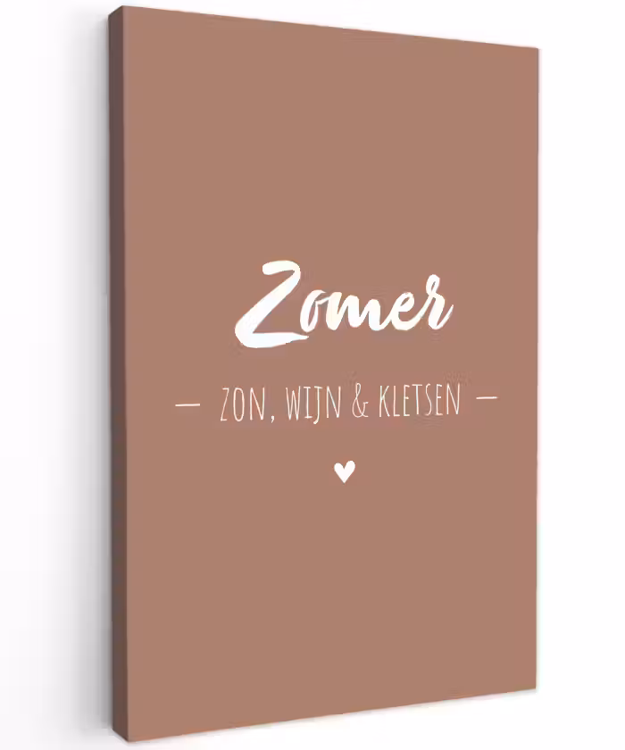 zomer-roze-2-3 Tuinposter op houten frame 2 cm dik klein -3d