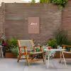 zomer-roze-2-3 Tuinposter op houten frame 2 cm dik klein -sfeer3