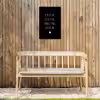 Spreuken - Je kust me je sust me - Quotes - Maaike Ouboter Tuinposter op houten frame 2 cm dik klein -sfeer4