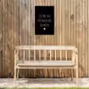 Spreuken - Een speciaal plekje in mijn hart - Quotes Tuinposter op houten frame 2 cm dik klein -sfeer4